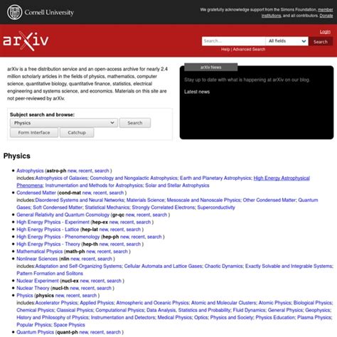 arxiv e prints.